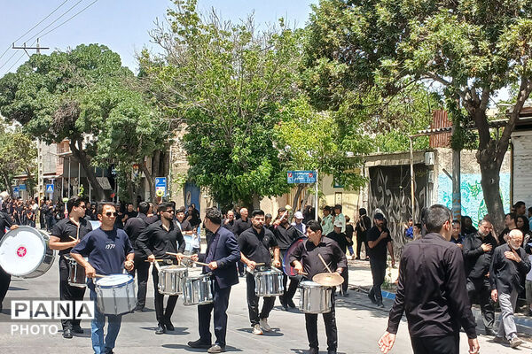 مراسم تاسوعای حسینی در شهرستان شیروان 