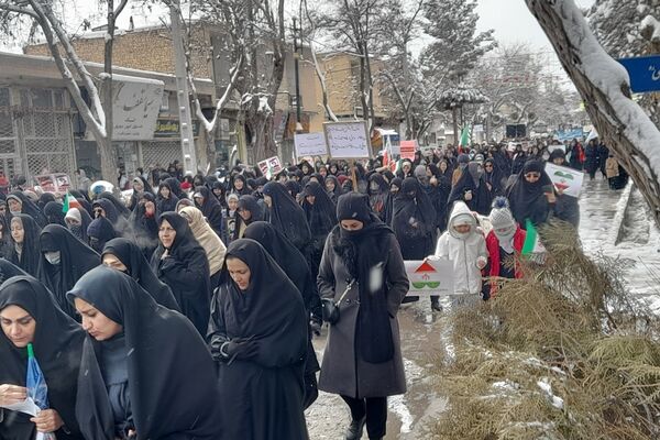 راهپیمایی باشکوه 22 بهمن در شهر فریمان