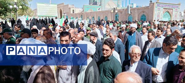 راهپیمایی جمعه خشم در کاشمر 