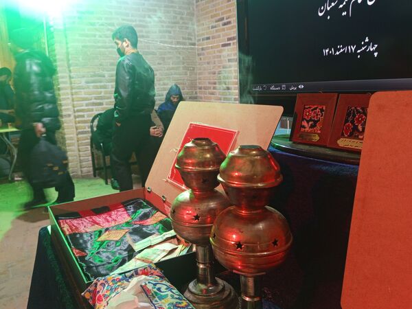 چایخانه حضرت زهرا در مسجد جامع نیشابور 