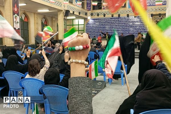 هفتاد و پنجمین شب از اقتدار مردمی در جوار شهدا