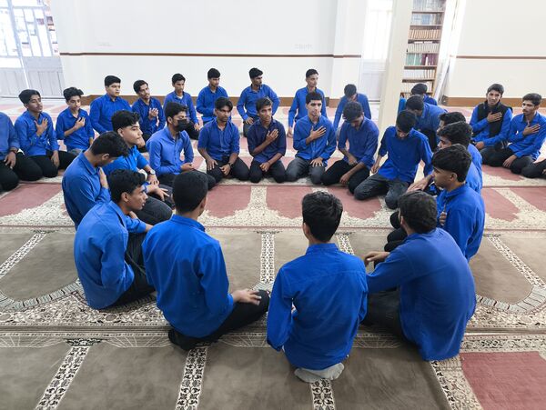 مراسم ایام فاطمیه دوم در مدارس سندرک