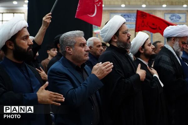 آیین گرامیداشت شهادت رهبر شهید انقلاب و خانواده در باقرشهر 