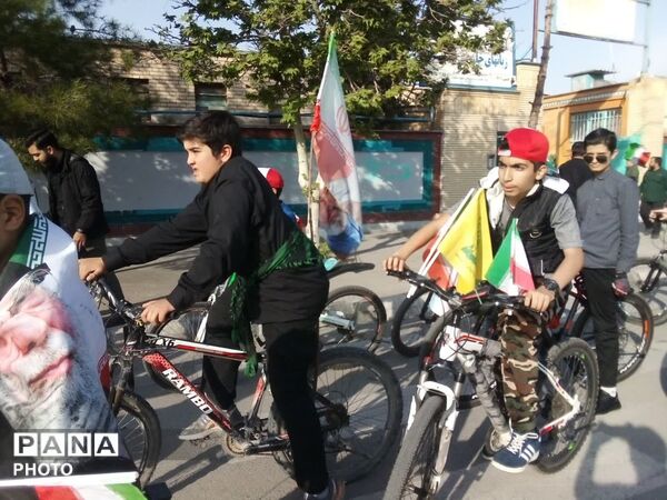 روایتی تصویری از مسیر همدلی؛ در کاروان دوچرخه‌سواری