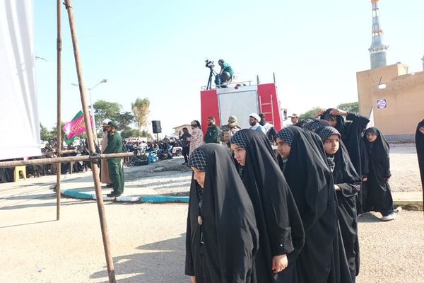 تشییع پیکر پاک شهید گمنام پدافندهوایی در بهبهان