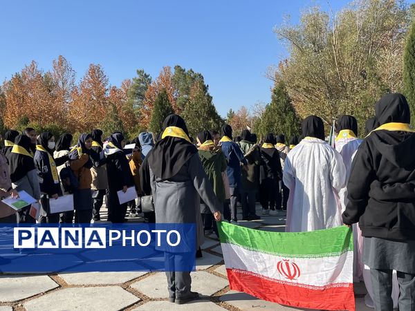 اردو تمشک در اردوگاه شهید دستغیب شیراز