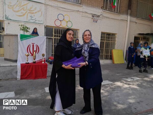 گرامیداشت هفته تربیت‌بدنی با شور و تحرک دانش‌آموزان
