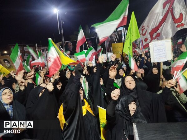 اجتماع حامیان آرمان‌های انقلاب اسلامی در گلوگاه 