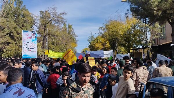 راهپیمایی ۱۳ آبان در فریمان