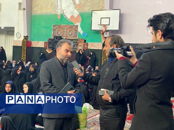 آیین سوگواری شهادت حضرت فاطمه الزهرا (س) در سالن مالک اشتر ناحیه یک مشهد 