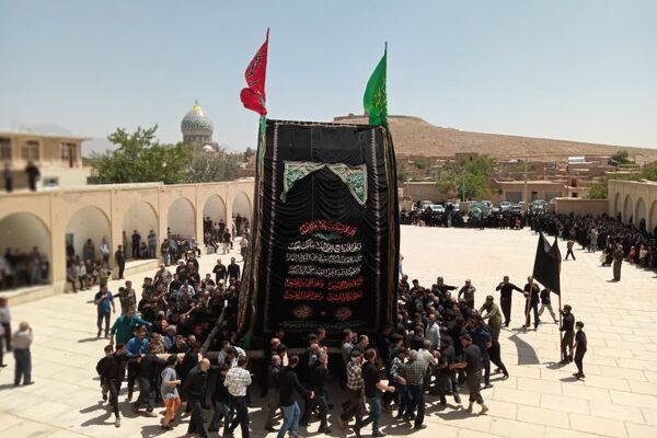  جلوه‌هایی از عزاداری مردم بنادکوک در روز شهادت امام رضا(ع)