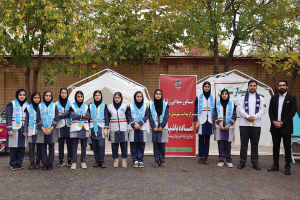 زلزله همیشه نمی‌آید، اما آموزش می‌ماند!