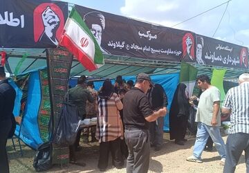 تجهیز زائرسرای استلک دماوند برای پذیرایی از زائران تشییع رهبر شهید