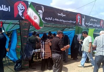 تجهیز زائرسرای استلک دماوند برای پذیرایی از زائران تشییع رهبر شهید