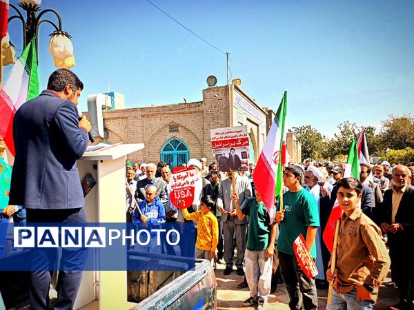 راهپیمایی بشارت نصر در کاشمر 