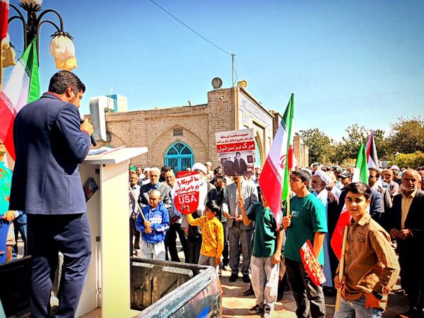 راهپیمایی بشارت نصر در کاشمر 