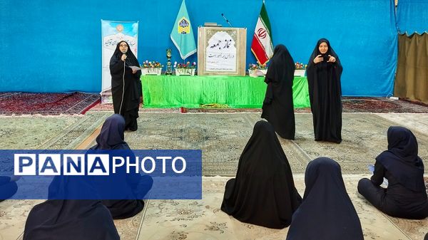 برگزاری لیگ جت دختران در مصلی بقیة اللّٰه شهرستان اشتهارد 