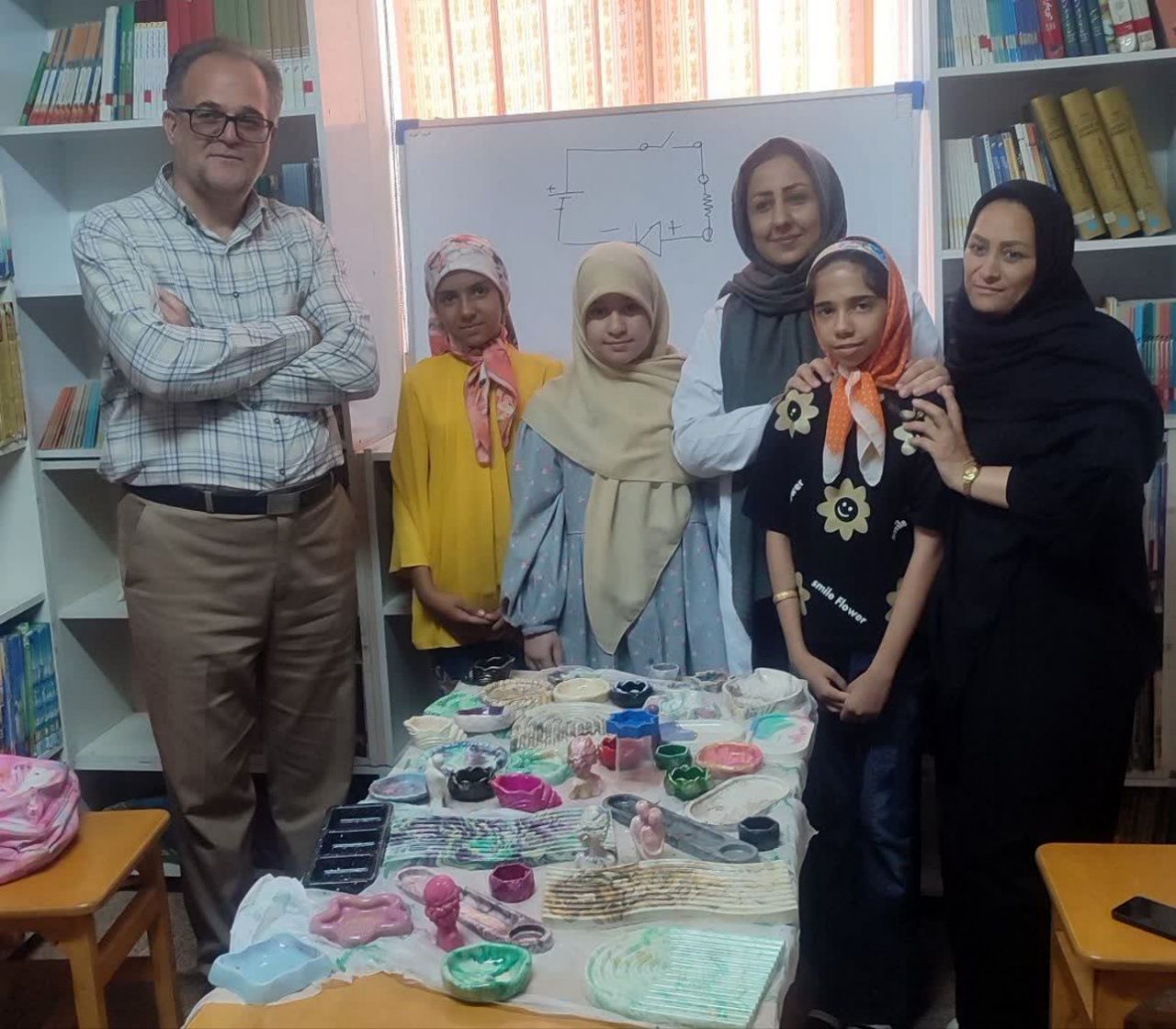 روزهای پر شور و شوق کانون پرورشی فکری کودکان و نوجوانان کاشمر  در ایام تابستان