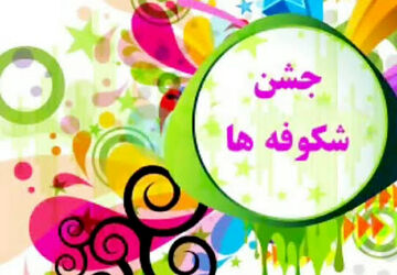 غنچه‌های دانایی در جشن شکوفه‌ها شکفتند