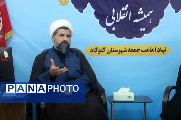 تجدید میثاق مدیر آموزش و پرورش گلوگاه با شهدا و دیدار با امام جمعه شهرستان 