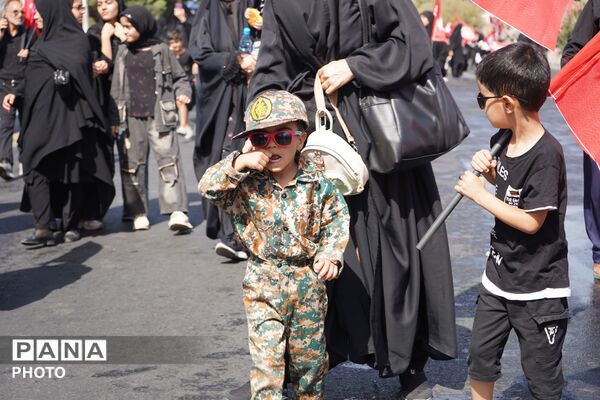 مراسم اربعین حسینی در شهرستان بیرجند