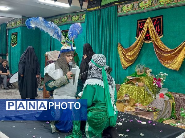 تعزیه‌خوانی تاسوعا در حسینیه موسی بن جعفر (ع)