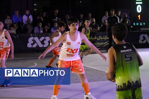 دومین روز مسابقات بسکتبال ۳در۳ در تبریز 