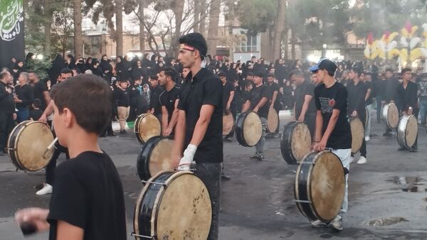 مراسم عزاداری عصر عاشورا در خلیل آباد 