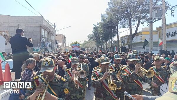 خلیل‌آباد میزبان پیکر شهید ناوگروه دوم سجاد عسکری