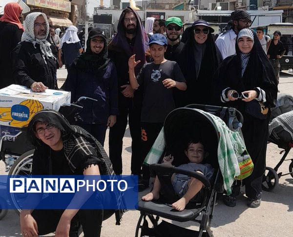 پیاده‌رویی نجف تا کربلا در آستانه اربعین حسینی 