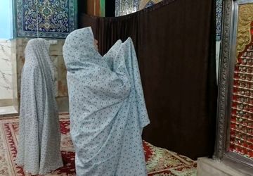 مراسم احیای شب بیست و سوم ماه مبارک رمضان در حاجی‌‌آباد 