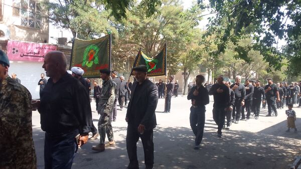راهپیمایی جاماندگان اربعین حسینی در باخرز 