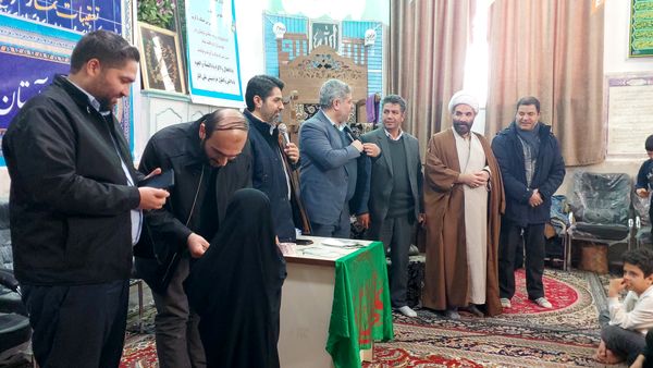 حضور مسئولان آموزش و پرورش در جمع دانش آموزان معتکف جلگه رخ