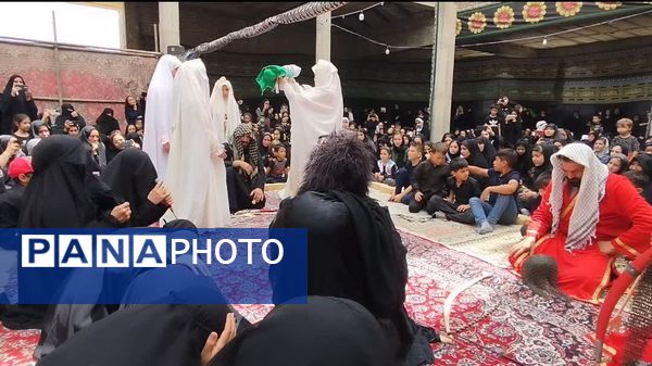 همایش شیرخوارگان حسینی با حضور خیل عظیمی از عزاداران در فاروج 