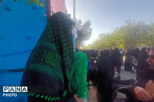 خیابان‌های لردگان، غرق در نور غدیر