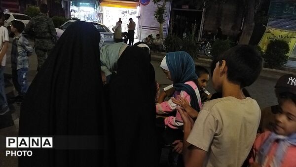 موکب جبهه فرهنگیان نیشابور در هشتاد و هفتمین شب از اجتماعات مردمی نیشابور 