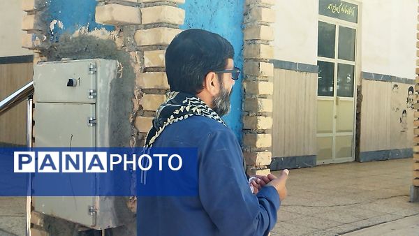 نماز جمعه در جوار شهدای بهشت فضل نیشابور 