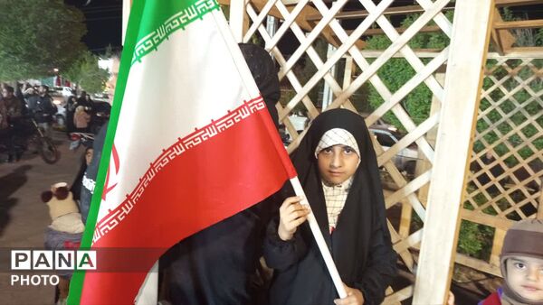 قاب هایی از حضور مردم در تجمعات انقلابی محله آزادشهر یزد