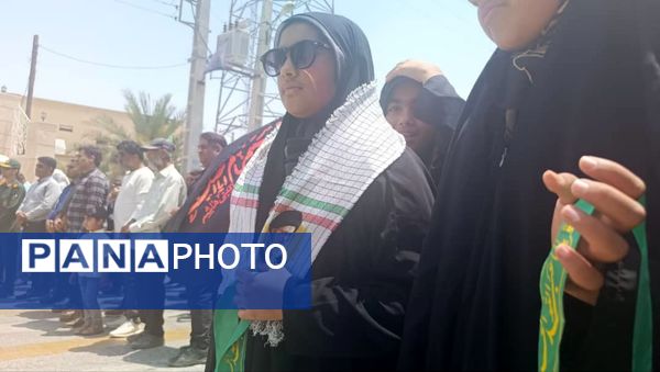 مردم شهر رویدر طنین انتقام‌خواهی را در روز غدیر سر دادند