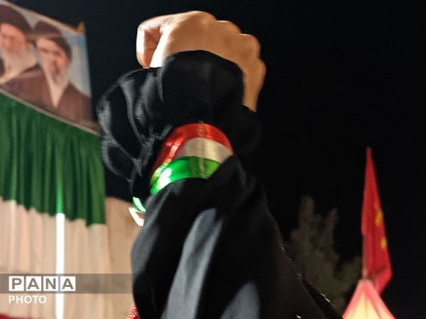  هفتاد و چهارمین شب عاشورایی مردم غیور نیشابور در بلوار فضل