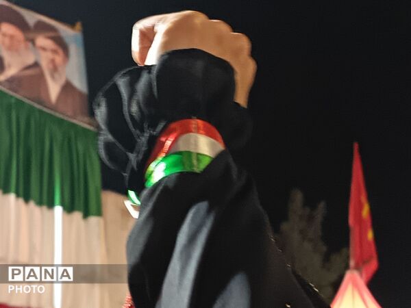  هفتاد و چهارمین شب عاشورایی مردم غیور نیشابور در بلوار فضل