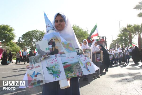 رزمایش امام رضایی های یزد