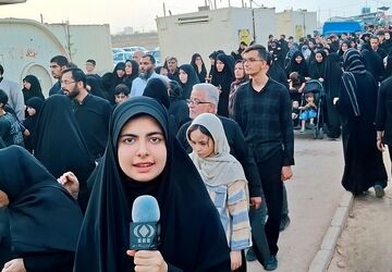 روایت خبرنگار پانا از راه‌پیمایی دلدادگان اربعین حسینی در قم