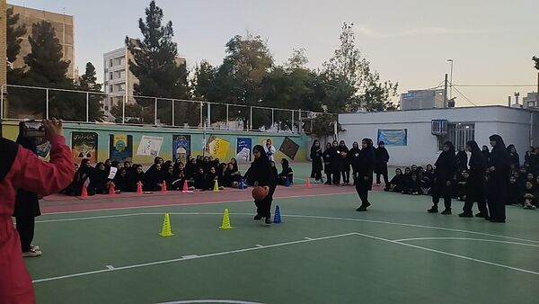 افتتاحیه المپیاد ورزشی در دبیرستان مستوفق