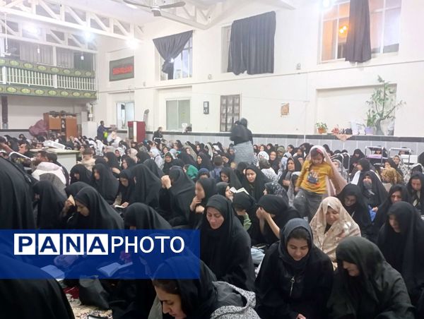 مراسم احیای شب بیست و سوم ماه رمضان در شهر تیتکانلو