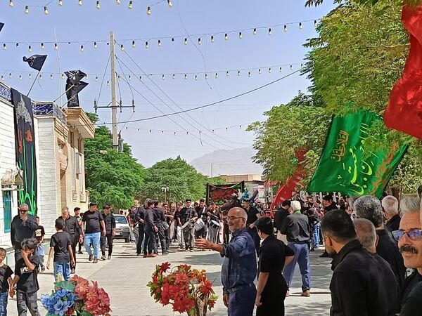 شور حسینی اهالی روستای فدافن