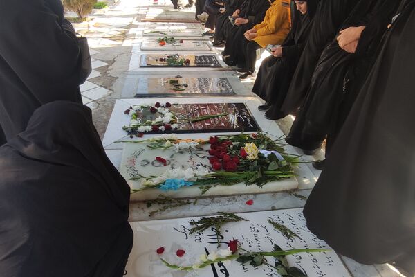 سومین سالگرد شهید علی‌اکبر رنجبر در گلزار شهدای شیراز