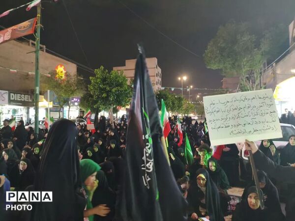 صد و پنجاه و دومین شب اقتدار و ایستادگی مردم در فردیس