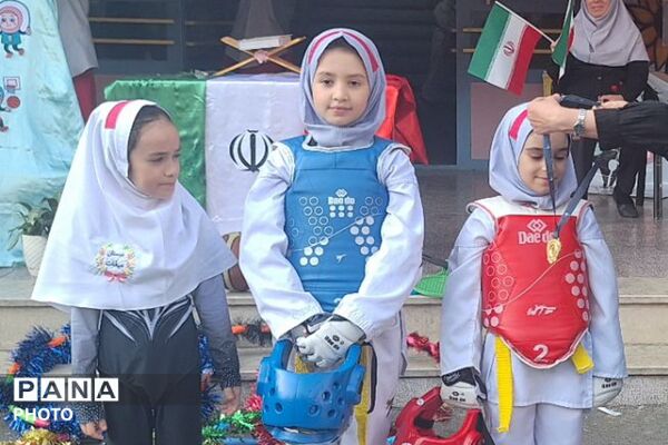 افتتاحیه المپیاد ورزشی درون‌مدرسه‌ای در مدرسه میقات