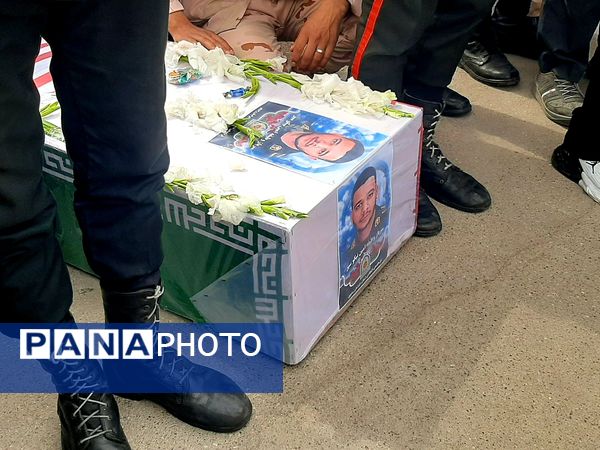 تشییع پیکر شهدای نیروی انتظامی مشهد مقدس